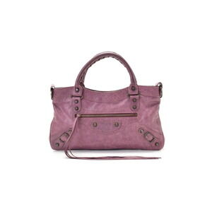 Balenciaga The First Lambskin Purple